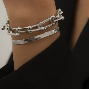 2-in-1 Elegant Bracelet and Hoop
