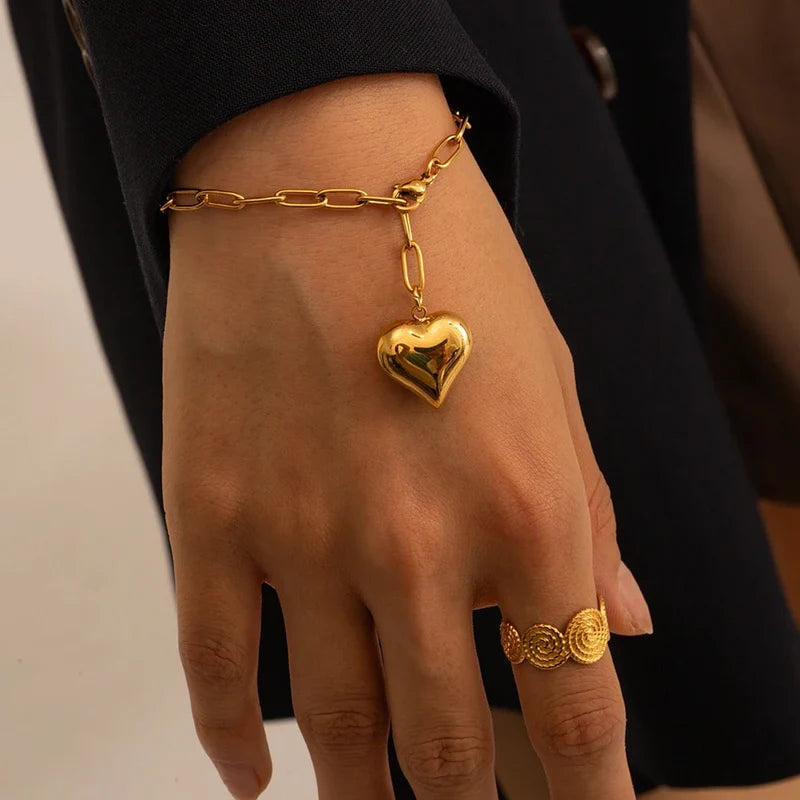 Gold Chain Bracelet